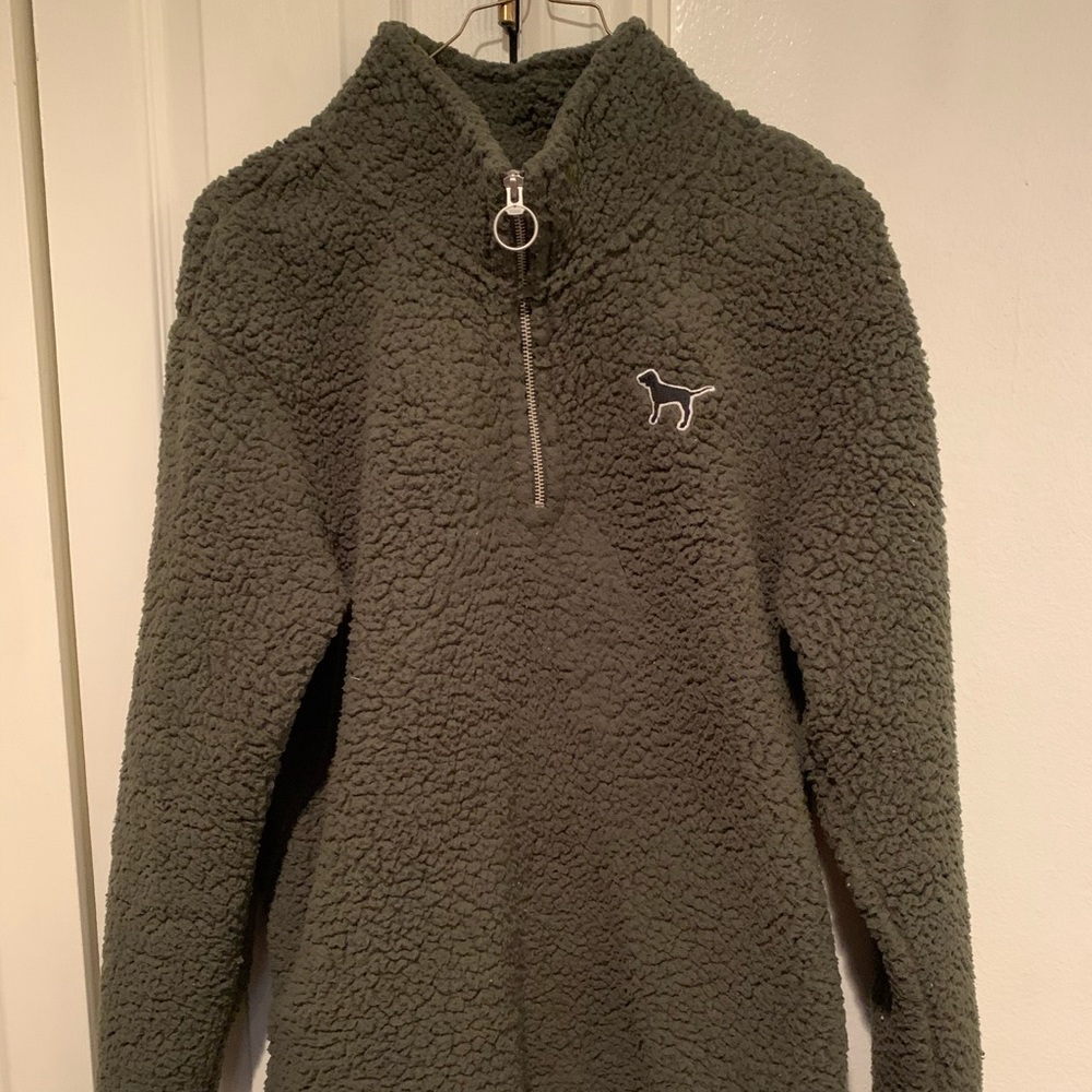 PINK Sherpa pullover